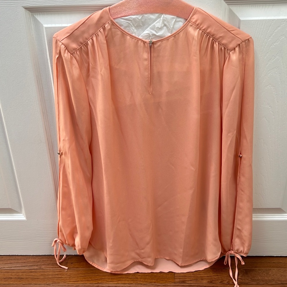 NWT The Limited Collection Peach colored blouse
